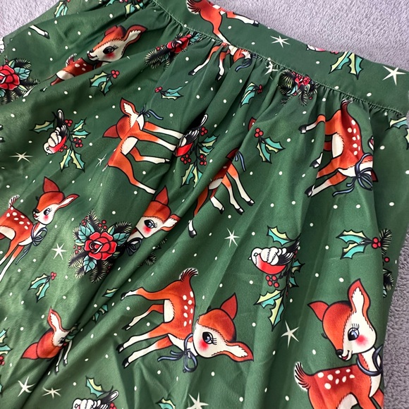 Sourpuss Deer Me Circle Skirt - Picture 3 of 4